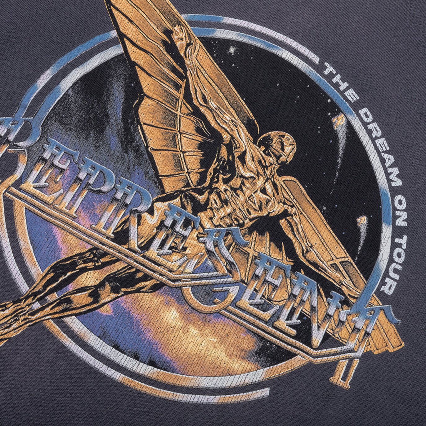 Represent Golden Tour T-Shirt - 46 Sun Fade Grey - Escape Menswear